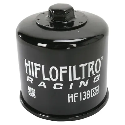 Hiflo Premium Oil Filter Black  Race Filter  Fits SUZUKI APRILIA HF138RC • $24.03