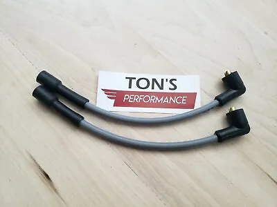 Ton's Gray Spark Plug Wires Harley 95-03 Sportster 883 1200 Coil Relocation • $19.99