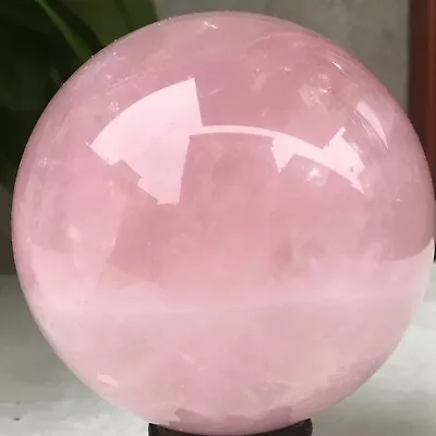 1.52LB Natural Pink Quartz Rose Quartz Ball Crystal Sphere Meditation Healing • $0.99