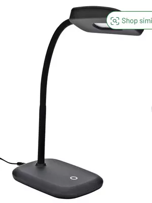 Habitat Silby 31cm LED Soft Touch Desk Lamp - Black ( Box Is Damaged )used • £13