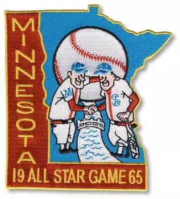 1965 MLB All Star Minnesota Twins Patch Metropolitan Stadium Jersey Logo Emblem • $16.99