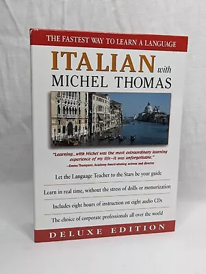 Italian With Michel Thomas: 8 CD Deluxe Edition McGraw-Hill - Complete • $40