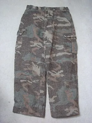 Browning Mens Wool Blend Insulated Camouflage Pants Size L 36-38 Waist • $39.99