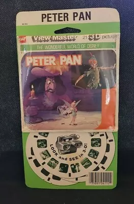 B372 Gaf Sealed Disney Disney's Peter Pan View-master Reels Stapled Packet • $29