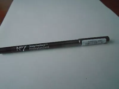 Boots No 7 Amazing Eyes Pencil 1.2g SEALED - Charcoal Grey • £6.99