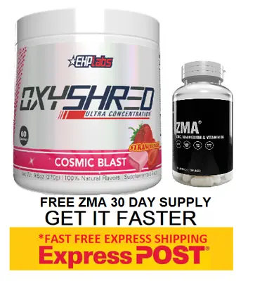 $89.95 • Buy Ehplabs Oxyshred All Flavours Ehp Labs Oxy Shred Fat Burner | Express | Cheap.