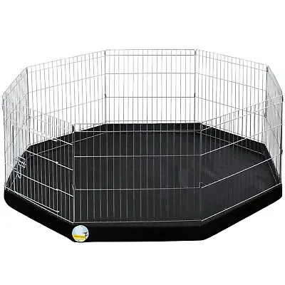 £29.99 • Buy Me & My Pets Medium Folding Playpen Cage & Floor Mat Dog/Puppy/Rabbit Garden Run