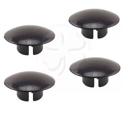 4x Bolt Cap Black Motorcycle Dress Up M10 Cover Lid Hex Plug Allen Key • $4.99