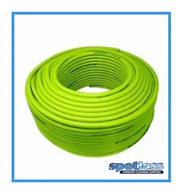 6mm ID X 100mtr Coil Hi-Vis Yellow Green Water Fed Pole Hose Window Cleaning  • £69.99