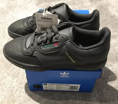 Adidas Yeezy Powerphase Calabasas Grey UK Men’s Size 5 US 5.5 Deadstock Kanye • £100