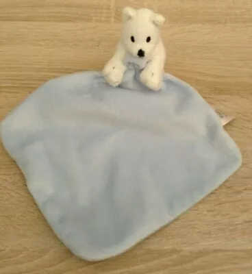 Baby F&f Baby Comforter Doudou Polar Bear • £4.99