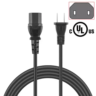 $11.99 • Buy UL 2-Prong AC Power Cord Cable For Nord Electro 4 4D 4HP 4 SW71 4SW73 Keyboard