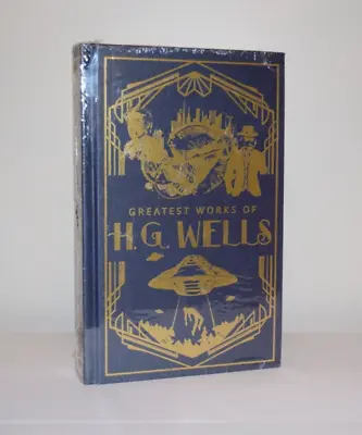NEW Greatest Works Of H.G. Wells War Of The Worlds Deluxe Sealed Hardcover • $29.89