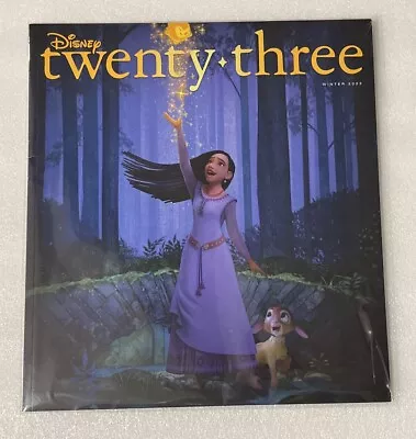 Disney Twenty Three D23 Magazine Winter 2023 Wish Movie Cover STILL SEALED • $14.99