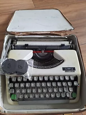 Vintage Olympia Portable Typewriter • £31.99