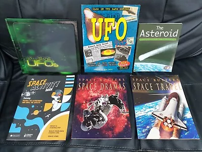 Space The Asteroid UFOs & Aliens Book Bundle X6 - UFO Sci-File Space Busters • £9.99