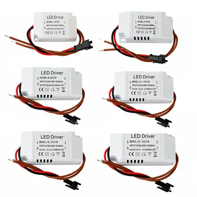 $4.36 • Buy Led Driver Transformer 12v 24v 36v 48v Power Supply 110v 220v DC 8w 12w 25W 36W