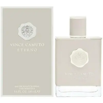 VINCE CAMUTO ETERNO By Vince Camuto Cologne Men EDT 3.3 /3.4 Oz New In Box • $30.04