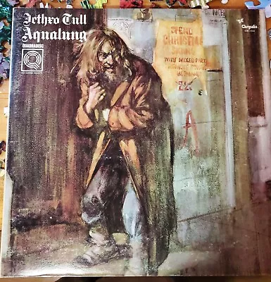 Jethro Tull Aqualung Quadraphonic LP VG++  Ex • $78