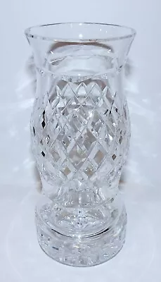 Exquisite Waterford Crystal Beautifully Cut Votive/tealight 7  Hurricane Lamp • $85.49