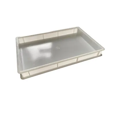 3x Dough Ball Tray Stackable 600x400x70mm Pizza Pasta Bread Proving Trays • $105