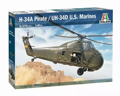 Italeri 2776 1:48 Sikorsky H-34A Pirate / UH-34D U.S. Marines • £41.39