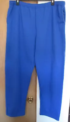 GILDAN Heavy Blend™Size 5XL Adult Open Bottom Sweatpants With Pockets • $13.75