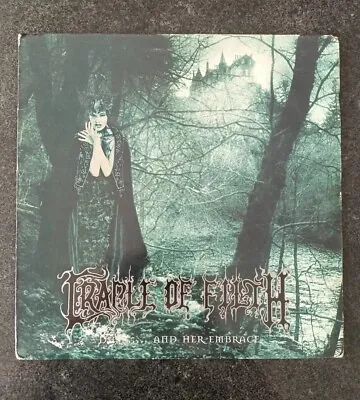 CRADLE OF FILTH  Dusk And Her Embrace LP 1996 Samael Mayhem Moonblood Bathory💥 • $399.99