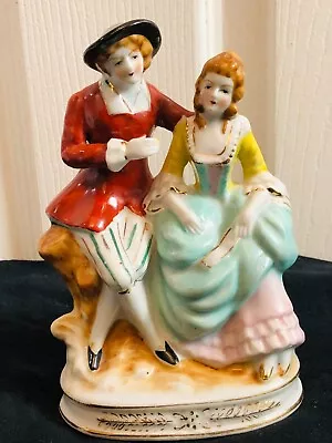 Vintage Porcelain Colonial Figurine - Made In Occupied Japan - Hand Painted • $10