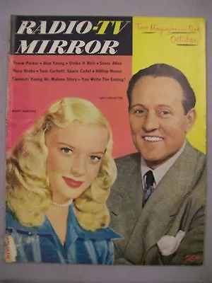 Tv Radio Mirror October 1951 Mary Hartline Art Linkletter Two In One  • $29.99
