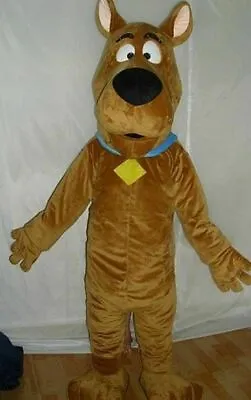 £151 • Buy L|scooby-doo Dog Brown Mascot Costume Cosplay Adult Suit Fancy Dress Handmade Ho
