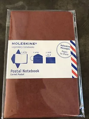Moleskine Postal Notebook  3 1/2” X 5 1/2” • $6.58