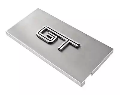 2005-2009 Ford Mustang Brushed Satin Stainless Engine Fuse Box Cover W GT Emblem • $44.95