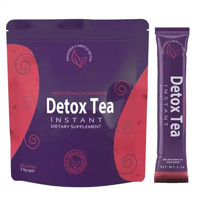 Iaso Fruit Punch Instant Detox Tea 15 Sachets Cleanser For Weight New • $20