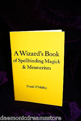A WIZARDS BOOK OF SPELLBINDING MAGICK Ron Goodwin. Finbarr Books Occult Grimoire • $52.79