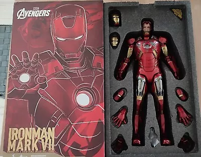 Hot Toys MMS500 Iron Man MKVII 7 Marvel Avengers MCU Diecast 1/6 Figure • £250