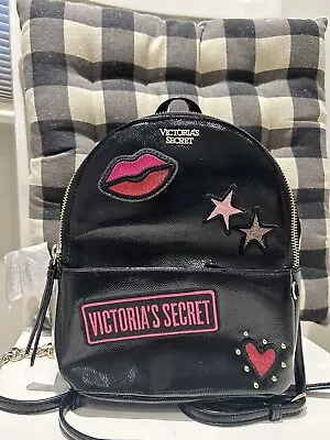 Victoria Secret Black Backpack Love Victoria • $25