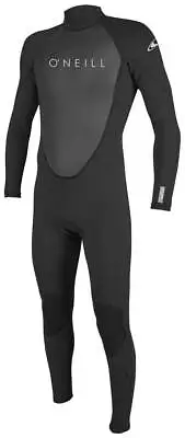 $144.95 • Buy O'Neill Men's Reactor II 3/2mm Back Zip Full Wetsuit - Black - New