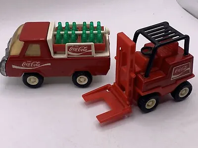 Buddy L Coca Cola 1976 Delivery Truck And Forklift • £22