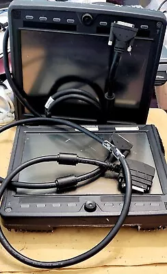  2 Motorola Monitors For Mobile Police Car Computer SOLD AS IS FOR PARTS ONLY • $36