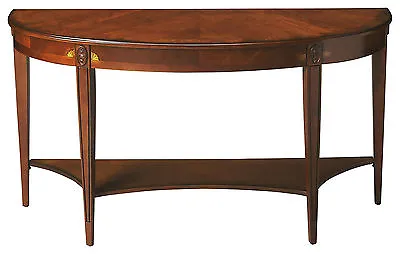 Downton Manor Inlaid Console Table - Sideboard - Olive Ash Burl - Free Shipping* • $725.40