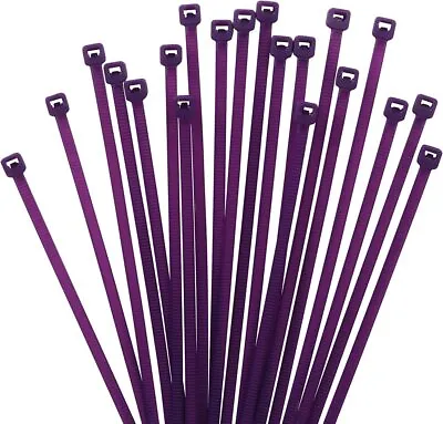 12  Multi Color Nylon Cable Ties/Tie Wraps/ Zip Ties Cable Ties 40 Lb • $59.98