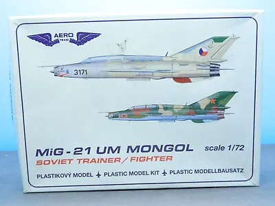 1/72 Kit Aero Team No. 7205 MiG-21  UM  MONGOL  SOVIET TRAINER/FIGHTER New Open • $19.95