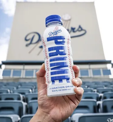 Dodgers LA Prime Hydration LIMITED EDITION Rare IN HAND NOW - 24Hr Dispatch Now • £24.95