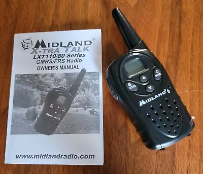 Midland LXT110 Replacement Walkie With Belt Clip • $5.95