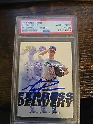 Mark Prior Express Delivery MVP PSA AUTHENTIC AUTO 1/1 • $30