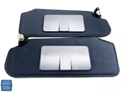 1993-2002 Camaro Firebird Sunvisors With Brackets & Mirrors PAIR EBONY New • $169.99