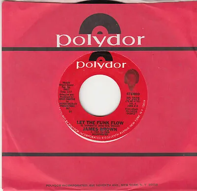 £0.99 • Buy James Brown *let The Funk Flow* 1980 Us Polydor Funk Stunning N Mint