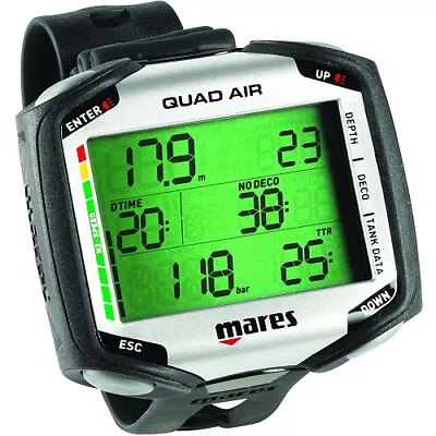 Mares Quad Air Wrist Dive Computer • $356.95