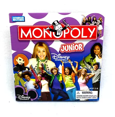 Monopoly Junior Disney Channel Edition Parker Brothers 2007   Complete • $9.99